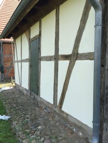 Historische Lehm-Restaurierung in Lübtheen  6